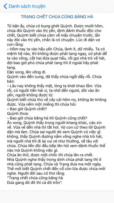 How to cancel & delete Truyện Trang Quỳnh - Trạng Quỷnh - Truyen Trang Qu from iphone & ipad 2