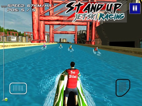 STANDUP JET SKI RACING - Free JetSki Racing Gameのおすすめ画像5