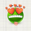 Green Emoji Sticker Pack for iMessage