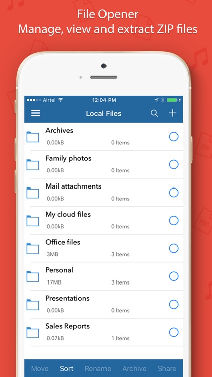 FileOpener - File Manager to Unzip files