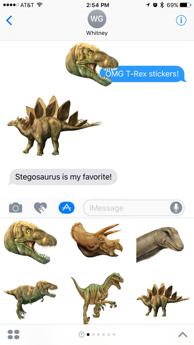 Dinosaur Stickers from Smithsonian Institutionのおすすめ画像1