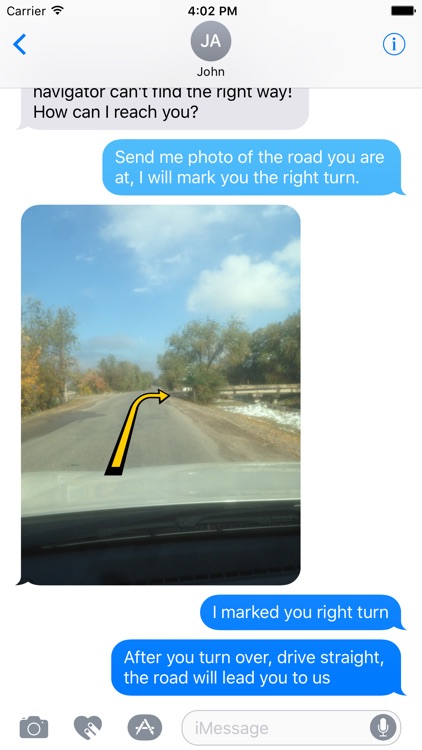Right Way Pointer - Arrows stickers for iMessage