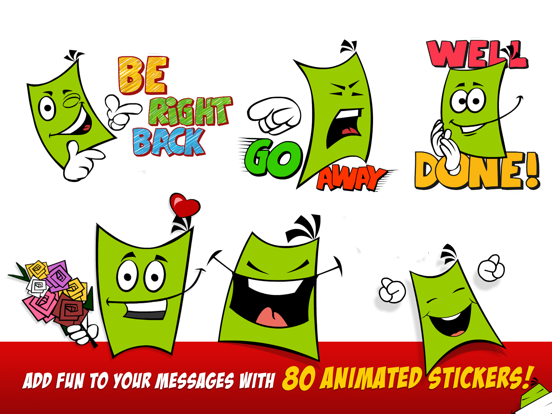 Screenshot #4 pour Comics Head Animated Stickers