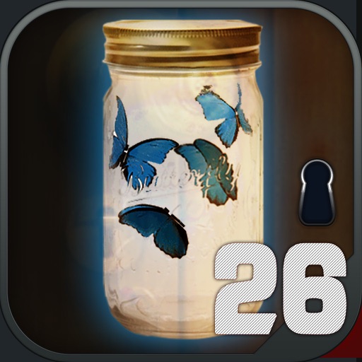 Room escape : blue butterfly 26 iOS App
