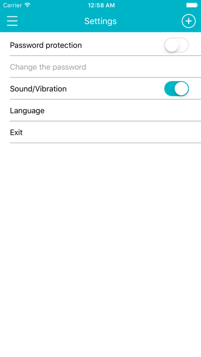 App screenshot