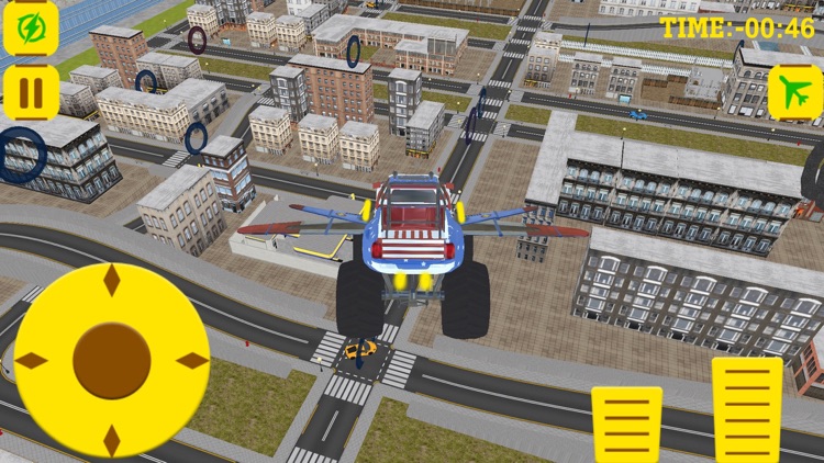 Flying Monster Truck 3d Simulator screenshot-3