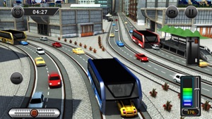 China City Elevated Bus Driving 3D Simulator Game screenshot #2 for iPhone