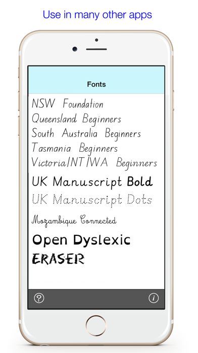 How to cancel & delete Australian/NZ School Fonts To Install from iphone & ipad 2
