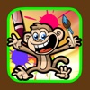 Drawing Painting Monkey Kids Edition Game