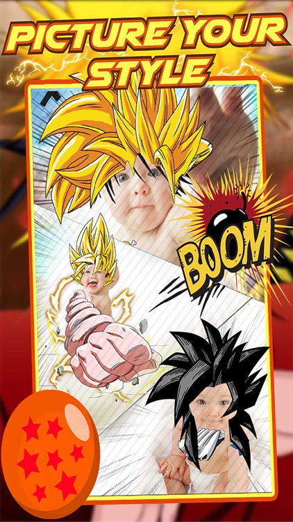 Super Dragon Face (Anime Camera Stickers)