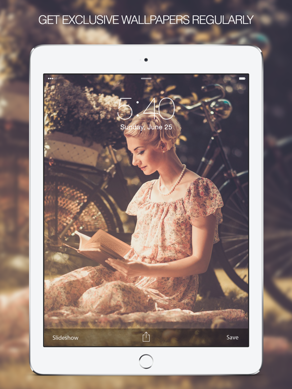 Screenshot #3 for Vintage Wallpapers & Backgrounds – Retro Designs