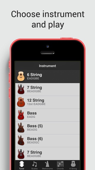 GuitarToolkit - tuner, metronome, chords & scalesのおすすめ画像5