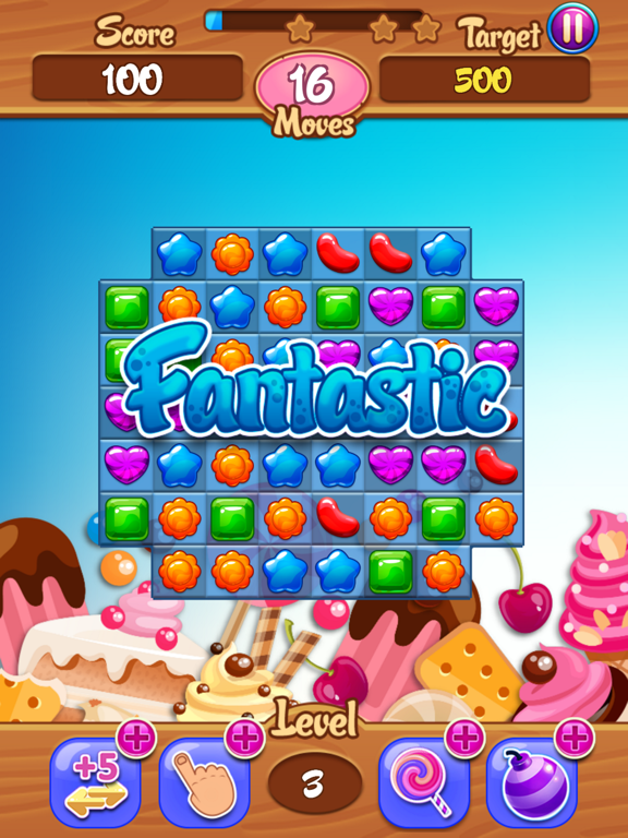 Screenshot #6 pour Candy Garden New Sweet Jelly Land : DELUXE - NEW