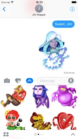 Game screenshot Monster Legends Stickers apk