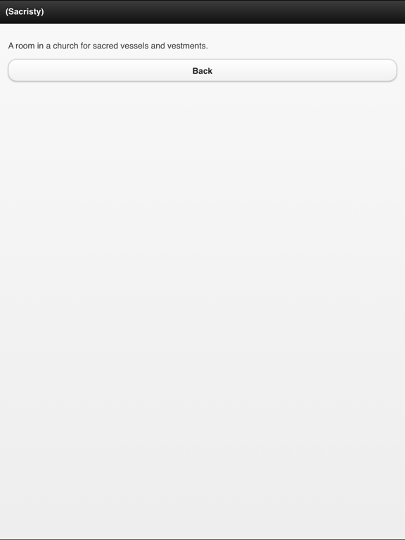 Architecture Dictionary Offline iPad screenshot