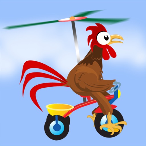 Rocky the runaway rooster icon