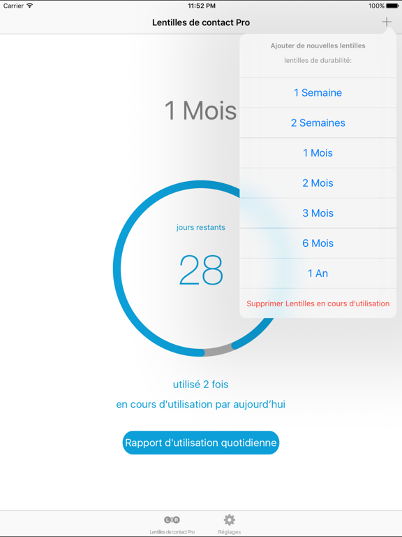 Screenshot #6 pour Lentilles de contact Pro