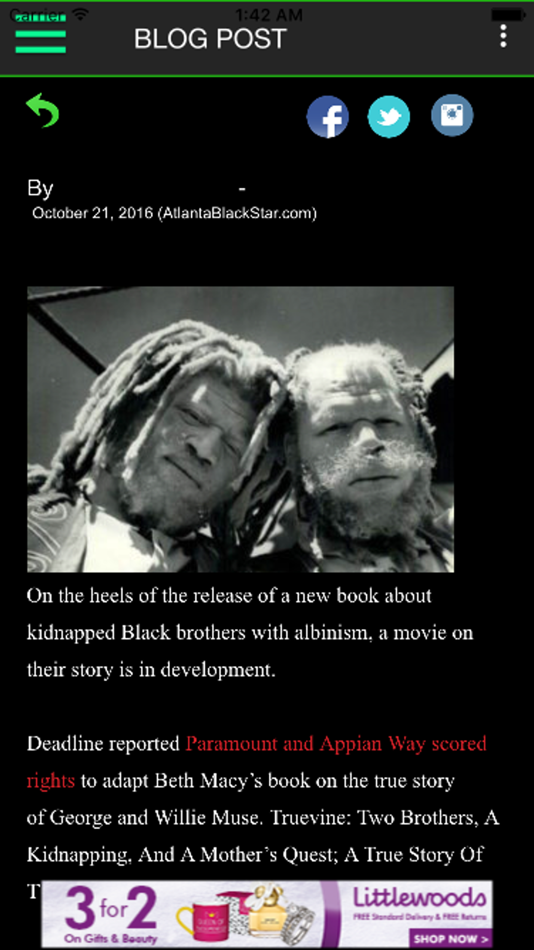 #3. Black Box - Movie Listing (iOS) De: Reign Media LLC