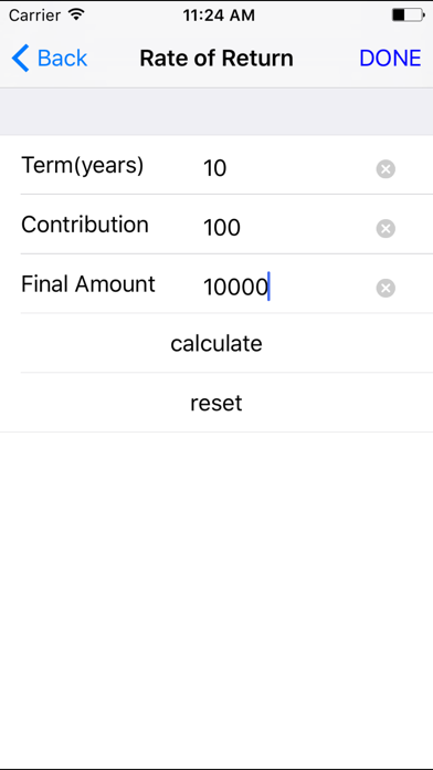 Screenshot #1 pour Financial Cal Free