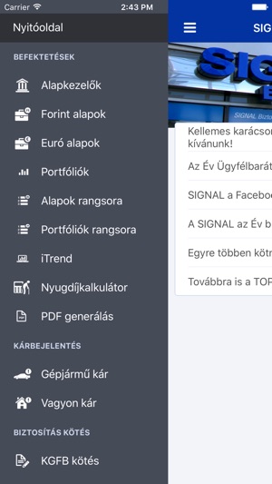 SIGNAL Biztosító Zrt.(圖2)-速報App