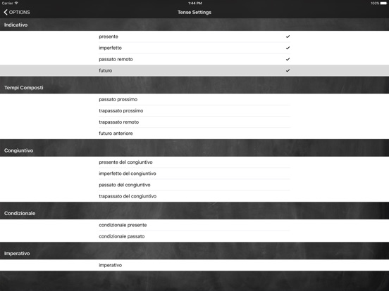 Conjugation Nation Italian Recs Conjugation Nation Italian Screenshot