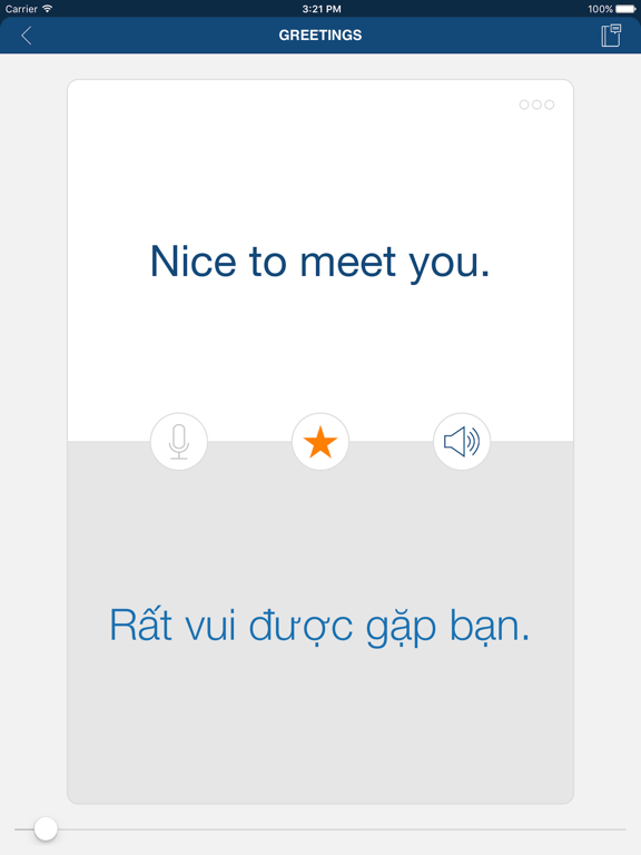 Learn Vietnamese Phrases iPad screenshot 3 - Education app