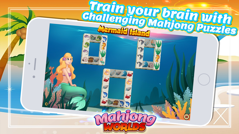 #3. Mahjong Worlds - Tiles Puzzle (iOS) 由: Bytewaves Inc