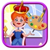 Baby Game Miss Beauty Queen Coloring Page Version