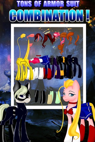 Pony Pet Superhero Creator Games screenshot 3