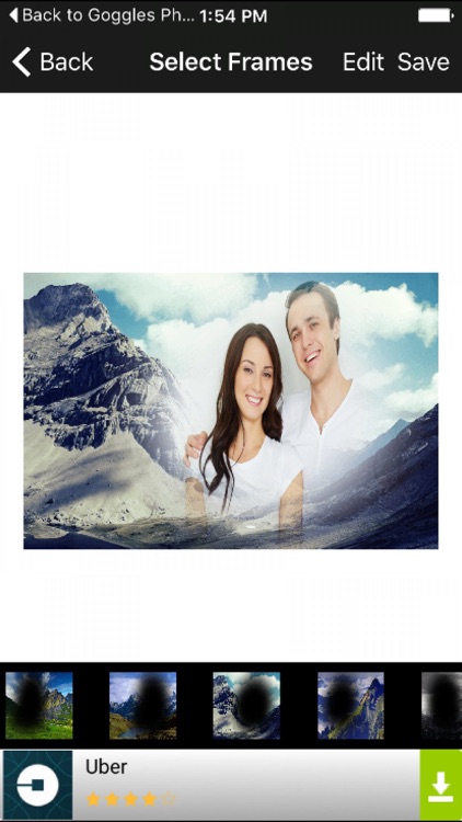 Mountain Photo Frames- Beautiful Natural Editor HD