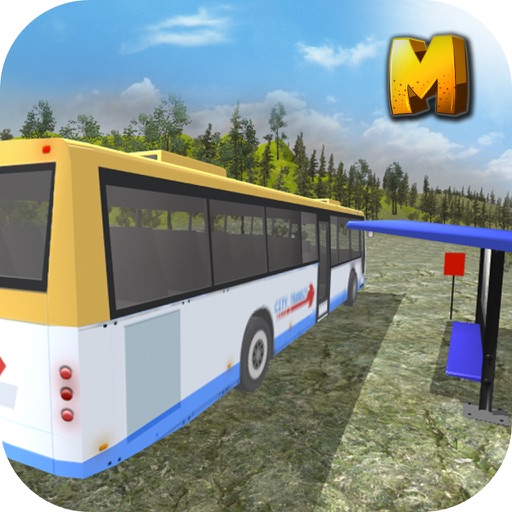 Offroad Tourist Bus Driving icon