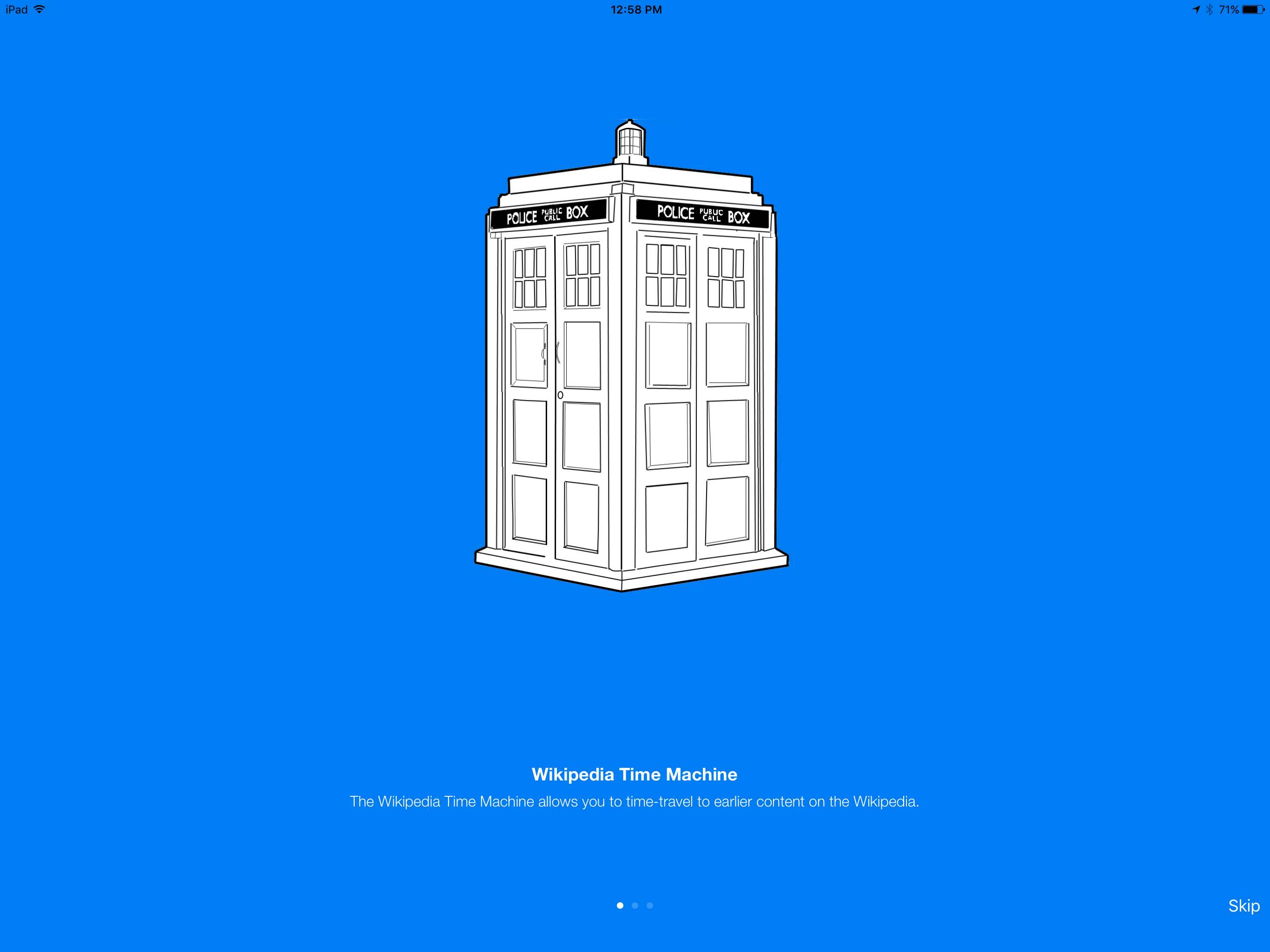 Time Machine for Wikipedia screenshot 4