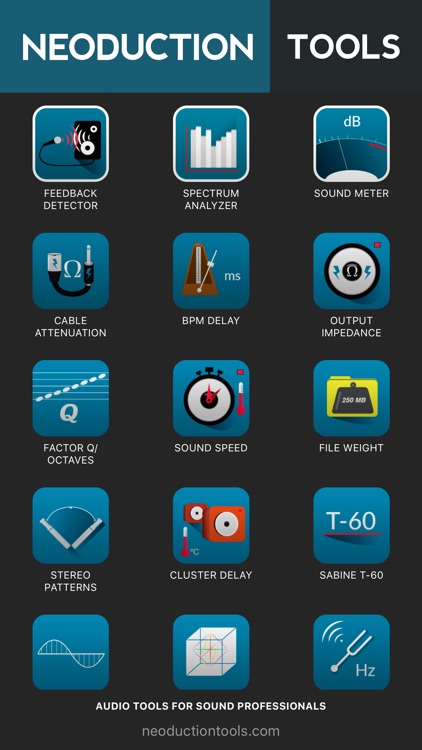 NeoductionTools for Sound Professionals