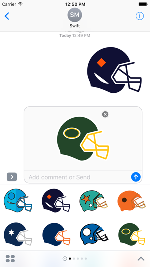 Football Helmet Sticker Pack(圖3)-速報App