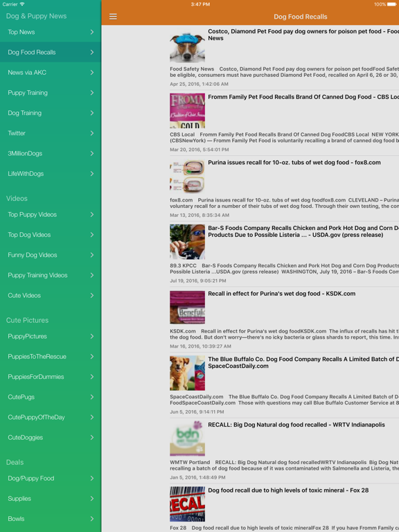 Screenshot #4 pour Dog News & Puppy Training Tips Free