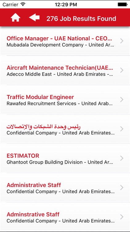 Jobs Abu Dhabi