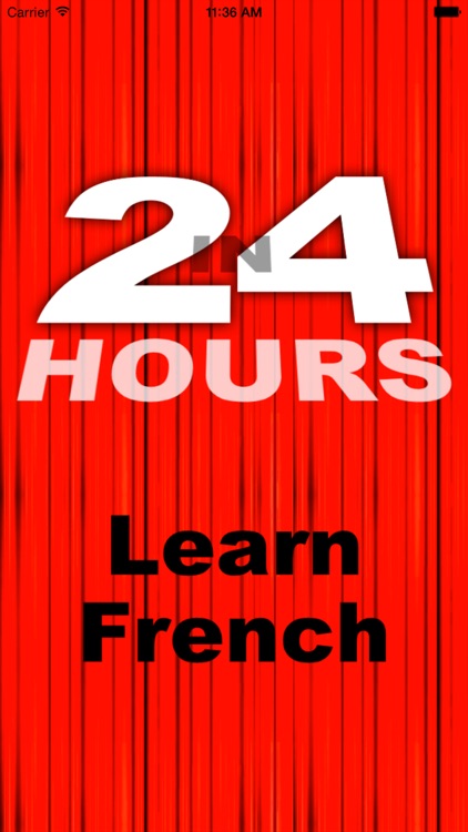 In 24 Hours Learn to Speak French