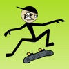 Stickman Skater Free - iPhoneアプリ