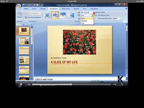 Video Training for Powerpoint 2007 screenshot 3