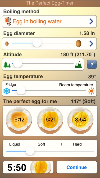 The perfect Egg timer