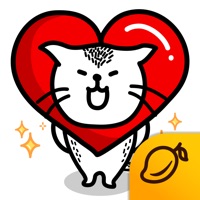 Heart Cat Lite - Mango Sticker app icon - Stickers app for iPhone
