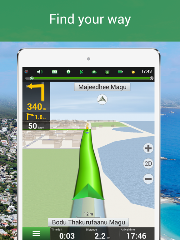 Screenshot #5 pour Navitel Navigator Maldives