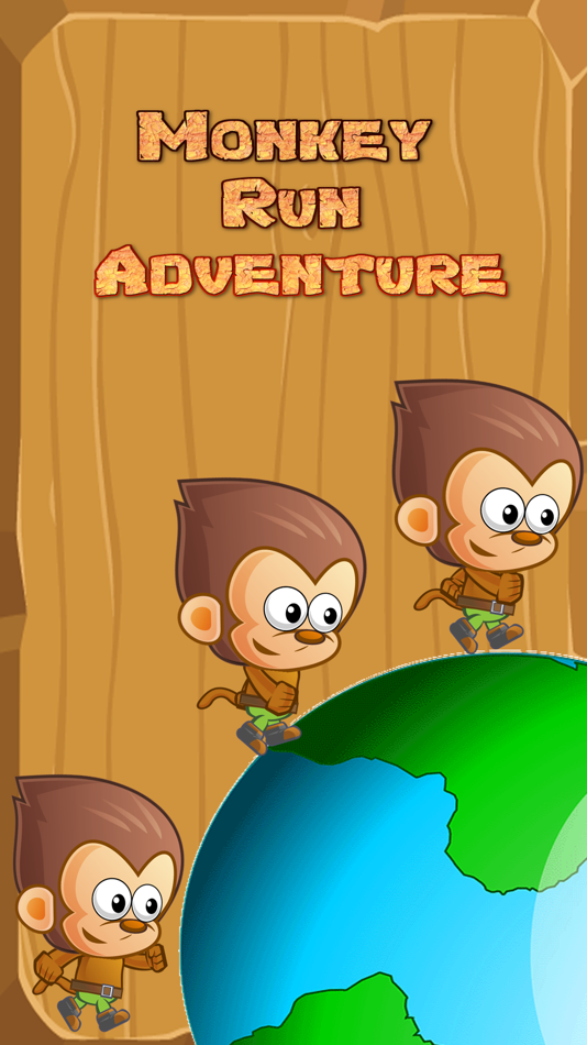 #1. Monkey Jump Run Circle Adventure (iOS) Podle: Natthaya Sutthitham