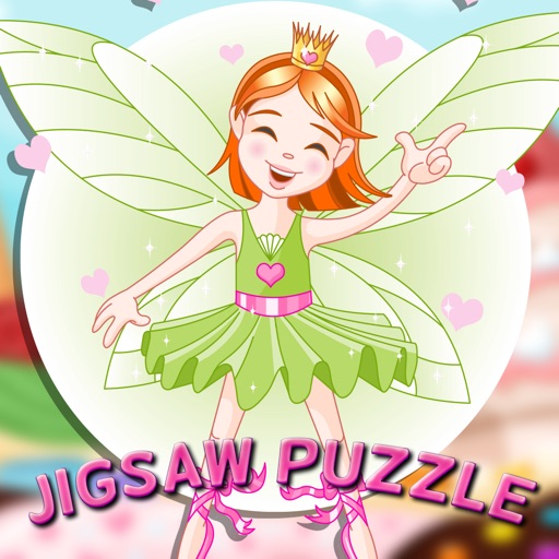 fairy jigsaw puzzle free fun for kids and learning by Sim Kemthong