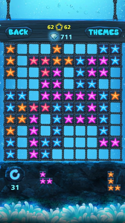 Block Puzzle: Ocean style,Popping bubbles screenshot-4