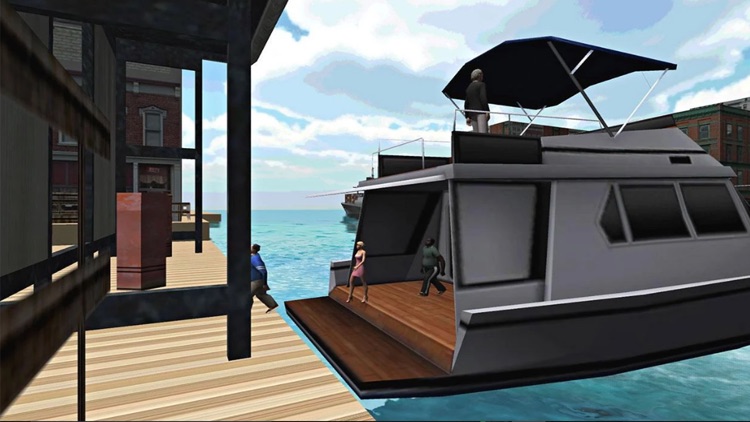 Ferry Boat Cruise Ship sim screenshot-4