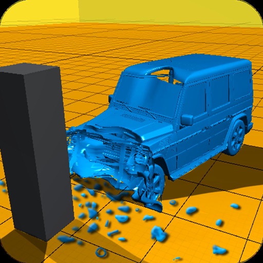 Car Crash Gelandewagen AR iOS App