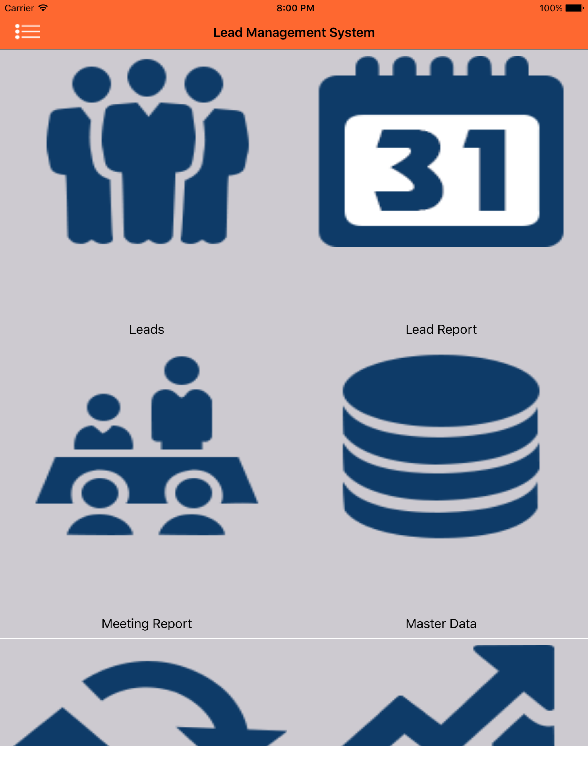 Lead Management Systems for iPhone screenshot 7