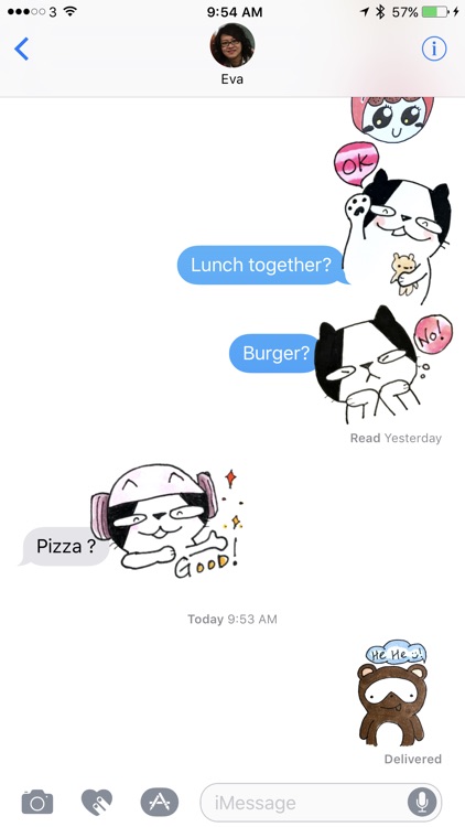 Doodle Funny Stickers Free