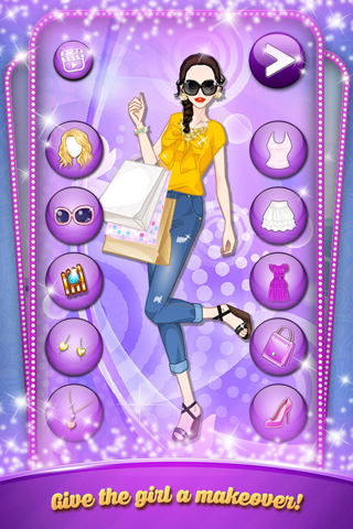 Shopping Girl Dress Up - Cute fashion game screenshot 3